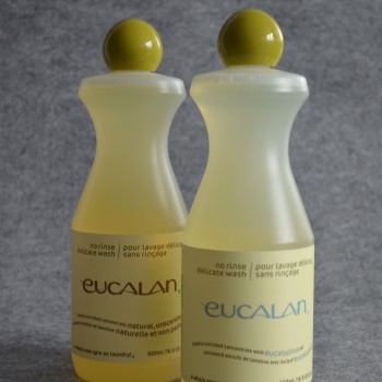 Eucalan wolwasmiddel - 500 ml diverse geuren wordt alleen verstuurd bij bestelling wol of bij bestelling van meerdere flessen